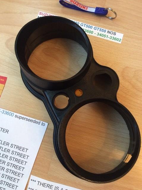 Suzuki Gt250 Gt380 Gt500 Gt550 Jk Nos Meter Case Pt 34051-33600 S/s 34501-33602