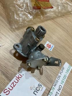 SUZUKI GT250 KLMABC 73-78 NOS Oil Pump Assembly pt 16100-18620 NEW