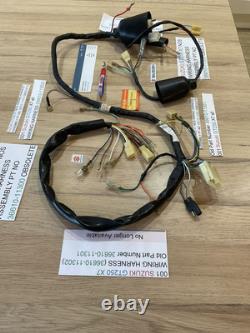 SUZUKI GT250 X7 NOS WIRING HARNESS 36610-11300 36610-11301 36610-11302 new + tag