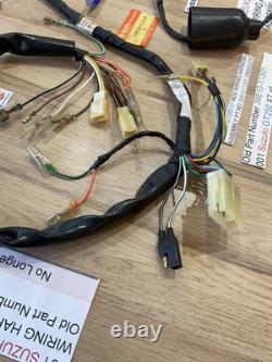SUZUKI GT250 X7 NOS WIRING HARNESS 36610-11300 36610-11301 36610-11302 new + tag