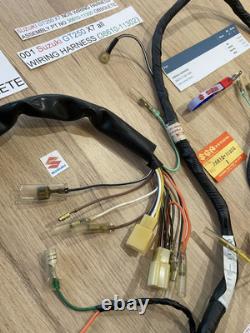 SUZUKI GT250 X7 NOS WIRING HARNESS 36610-11300 36610-11301 36610-11302 new + tag
