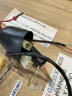 SUZUKI GT250 X7 NOS WIRING HARNESS 36610-11300 36610-11301 36610-11302 new + tag