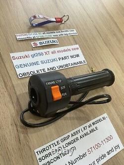 SUZUKI GT250 X7 all models NEW throttle case assembly pt 57100-11300 very nice SUZUKI GT250 X7 all models NEW throttle case assembly pt 57100-11300 very nice