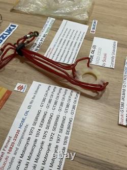 SUZUKI GT380 72-77 J. K. L. M. A. B NOS OIL HOSE / PIPE No2 NEW PT NO 16820-33030
