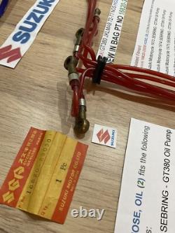 SUZUKI GT380 72-77 J. K. L. M. A. B NOS OIL HOSE / PIPE No2 NEW PT NO 16820-33030