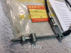 SUZUKI GT500 A and B T500 ALL NOS REAR BRAKE CABLE PT NO 58500-15001 new in bag