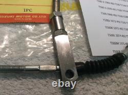 SUZUKI GT500 A and B T500 ALL NOS REAR BRAKE CABLE PT NO 58500-15001 new in bag