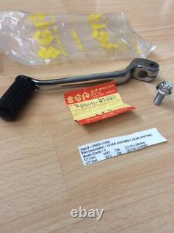 SUZUKI GT750 J/K 72-73 NOS CHROME GEAR LEVER + BOLT IN BAG WithTAG PT 25600-31000