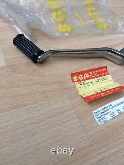 SUZUKI GT750 J/K 72-73 NOS CHROME GEAR LEVER + BOLT IN BAG WithTAG PT 25600-31000