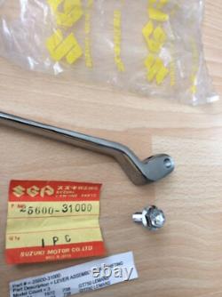 SUZUKI GT750 J/K 72-73 NOS CHROME GEAR LEVER + BOLT IN BAG WithTAG PT 25600-31000