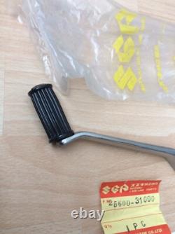 SUZUKI GT750 J/K 72-73 NOS CHROME GEAR LEVER + BOLT IN BAG WithTAG PT 25600-31000