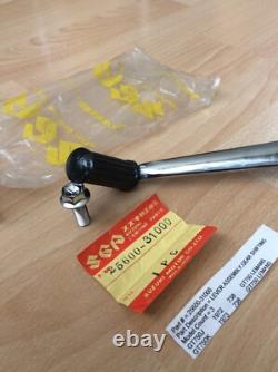 SUZUKI GT750 J/K 72-73 NOS CHROME GEAR LEVER + BOLT IN BAG WithTAG PT 25600-31000