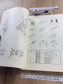 SUZUKI GT750 j/k SERVICE MANUAL PRINTED IN JAPAN 1976 LOVELY INTERNAL PAGES NOS
