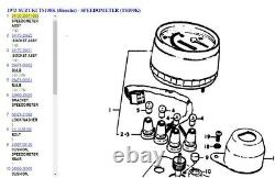 SUZUKI NOS OEM 34100-25611-999 Speedometer TC100 TS100 1973-1977