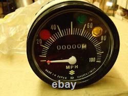 SUZUKI NOS OEM 34100-25611-999 Speedometer TC100 TS100 1973-1977
