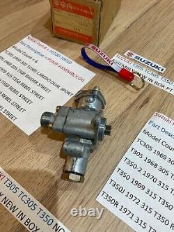 SUZUKI T350 T305 all NOS Oil Pump Assembly pt 16100-18010 IN ORIGINAL BOX