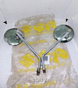 SUZUKI T500 TS400 RE5 GT250 GT380 GT550 GT750 BACK MIRROR Thread ø 10mm NOS SGP