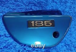 SUZUKI TS185 K 1973 LH Side Panel Blue 47211-29610-279 NOS Genuine Mint Rare