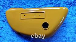 SUZUKI TS185 K 1973 LH Side Panel Yellow 47211-29610-713 NOS Genuine Mint Rare