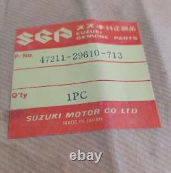 SUZUKI TS185 K 1973 LH Side Panel Yellow 47211-29610-713 NOS Genuine Mint Rare