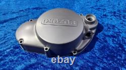 SUZUKI TS185 R J K 1971 -73 Clutch Cover Satin 11341-29001 NOS Genuine Mint Rare