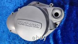 SUZUKI TS185 R J K 1971 -73 Clutch Cover Satin 11341-29001 NOS Genuine Mint Rare