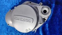 SUZUKI TS185 R J K 1971 -73 Clutch Cover Satin 11341-29001 NOS Genuine Mint Rare