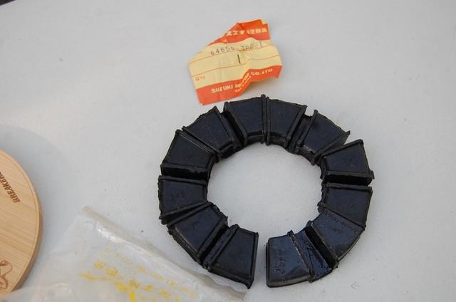 Suzuki Ts250 Cush Drive Cushion Set. Nos