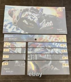 Snap On Tools Tyco Suzuki Decal Set 40 Stack Split Bank ZPLATETYCO Old Stock