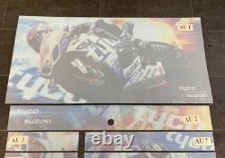 Snap On Tools Tyco Suzuki Decal Set 40 Stack Split Bank ZPLATETYCO Old Stock