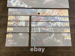 Snap On Tools Tyco Suzuki Decal Set 40 Stack Split Bank ZPLATETYCO Old Stock
