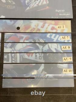 Snap On Tools Tyco Suzuki Decal Set 40 Stack Split Bank ZPLATETYCO Old Stock