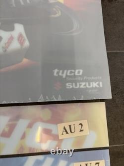 Snap On Tools Tyco Suzuki Decal Set 40 Stack Split Bank ZPLATETYCO Old Stock