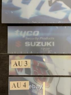 Snap On Tools Tyco Suzuki Decal Set 40 Stack Split Bank ZPLATETYCO Old Stock