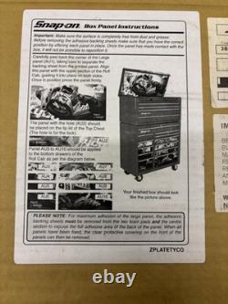 Snap On Tools Tyco Suzuki Decal Set 40 Stack Split Bank ZPLATETYCO Old Stock