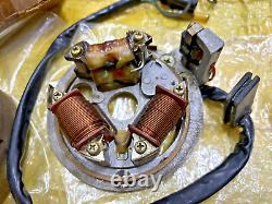Suzuki 100 GT100 GT-100 Flywheel Magneto&Stator Assy CDI Type NOS Genuine Japan Suzuki 100 GT100 GT-100 Flywheel Magneto&Stator Assy CDI Type NOS Genuine Japan