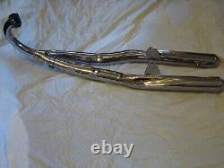 Suzuki 196 GT380 SHOW EXHAUST INNER MUFFLER LOT W NOS CTR TUBE AND CONNECTOR