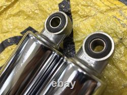 Suzuki 1972 TS90 1973 TC100 TS100 Rear Absorber Cushion Shock NOS x2 62100-25311