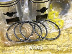 Suzuki 200 X5 T200 TC200 Piston&Ring OS 1.50 NOS Genuine 12110-10720&12140-10750