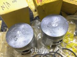 Suzuki 200 X5 T200 TC200 Piston&Ring OS 1.50 NOS Genuine 12110-10720&12140-10750