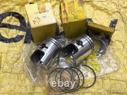 Suzuki 200 X5 T200 TC200 Piston&Ring OS 1.50 NOS Genuine 12110-10720&12140-10750