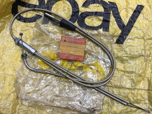 Suzuki 250 T20 Tc250 X6 Throttle Cable Assembly Nos Genuine Japan 58300-11000