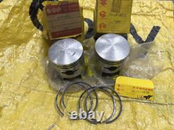Suzuki 305 T305 TC305 Piston&Ring Set 1.00 NOS Genuine 12110-18710&12140-18710