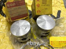 Suzuki 305 T305 TC305 Piston&Ring Set 1.00 NOS Genuine 12110-18710&12140-18710