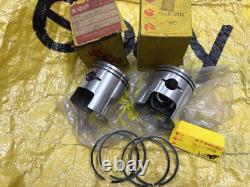 Suzuki 305 T305 TC305 Piston&Ring Set 1.00 NOS Genuine 12110-18710&12140-18710