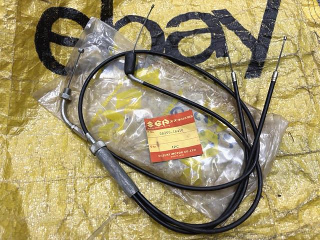 Suzuki 70-71 T250 T250-2 T250r Hustler Throttle Cable Nos Genuine 58300-18410