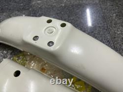 Suzuki 71-73 TS125 TS125R/J/K 73 TS185 TS185K Front&Rear Fender White NOS Japan