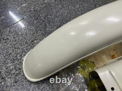 Suzuki 71-73 TS125 TS125R/J/K 73 TS185 TS185K Front&Rear Fender White NOS Japan