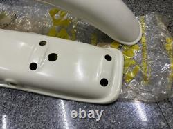Suzuki 71-73 TS125 TS125R/J/K 73 TS185 TS185K Front&Rear Fender White NOS Japan