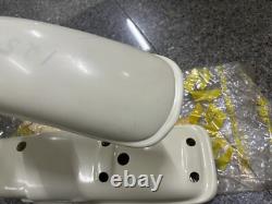 Suzuki 71-73 TS125 TS125R/J/K 73 TS185 TS185K Front&Rear Fender White NOS Japan